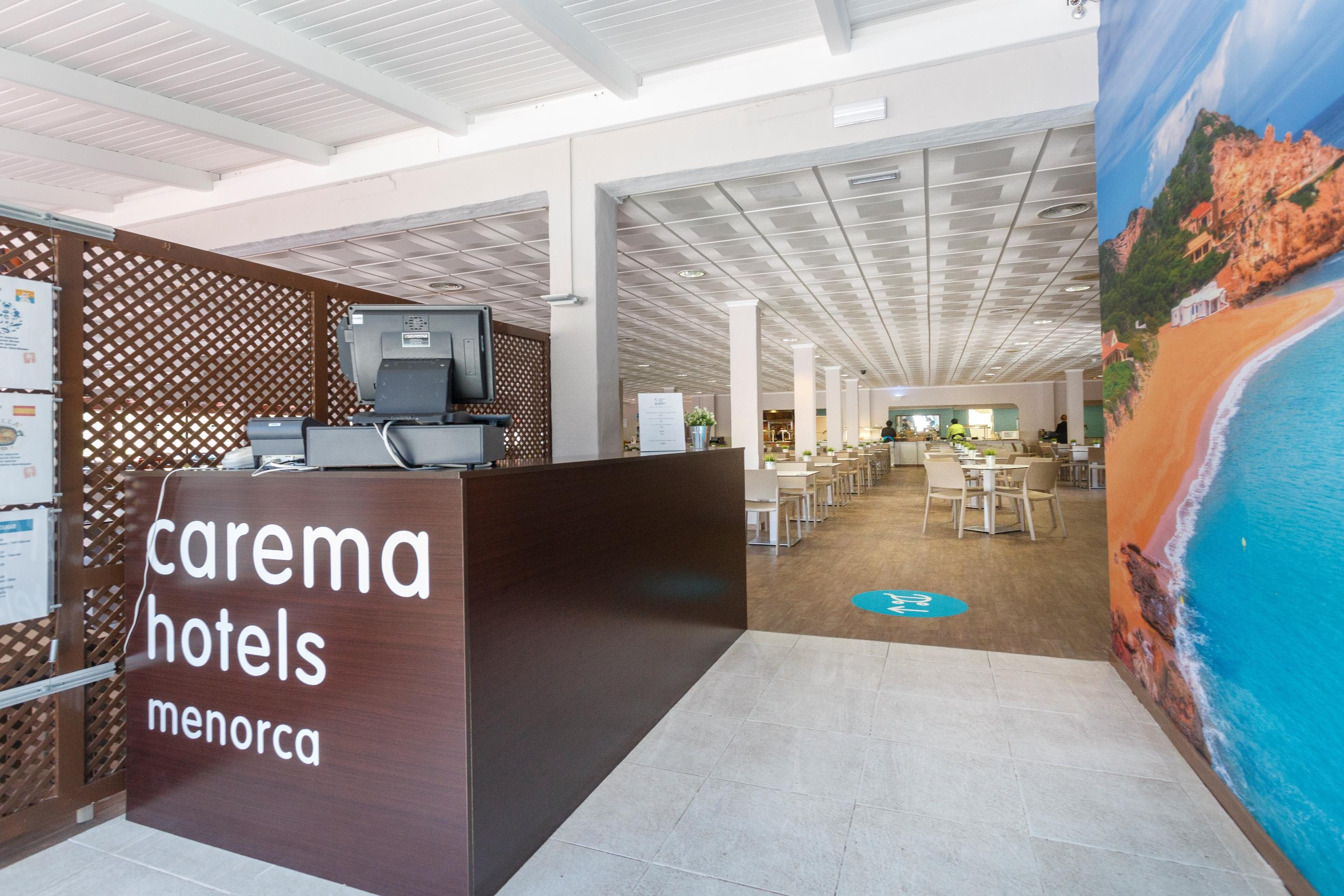 Carema Club Resort Playas De Fornells Restaurant foto